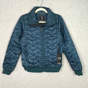 Under Armour ColdGear‎ Reactor Jacket XS Puffer Quilted Shiny Sporty Performance